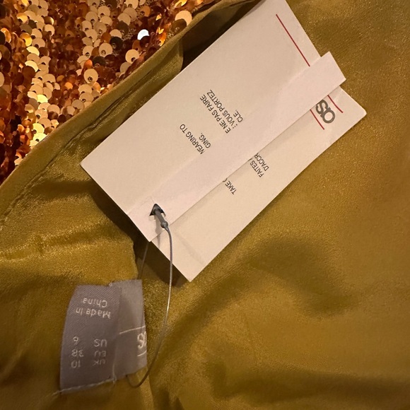 ASOS sequin backless tee - Picture 3 of 3